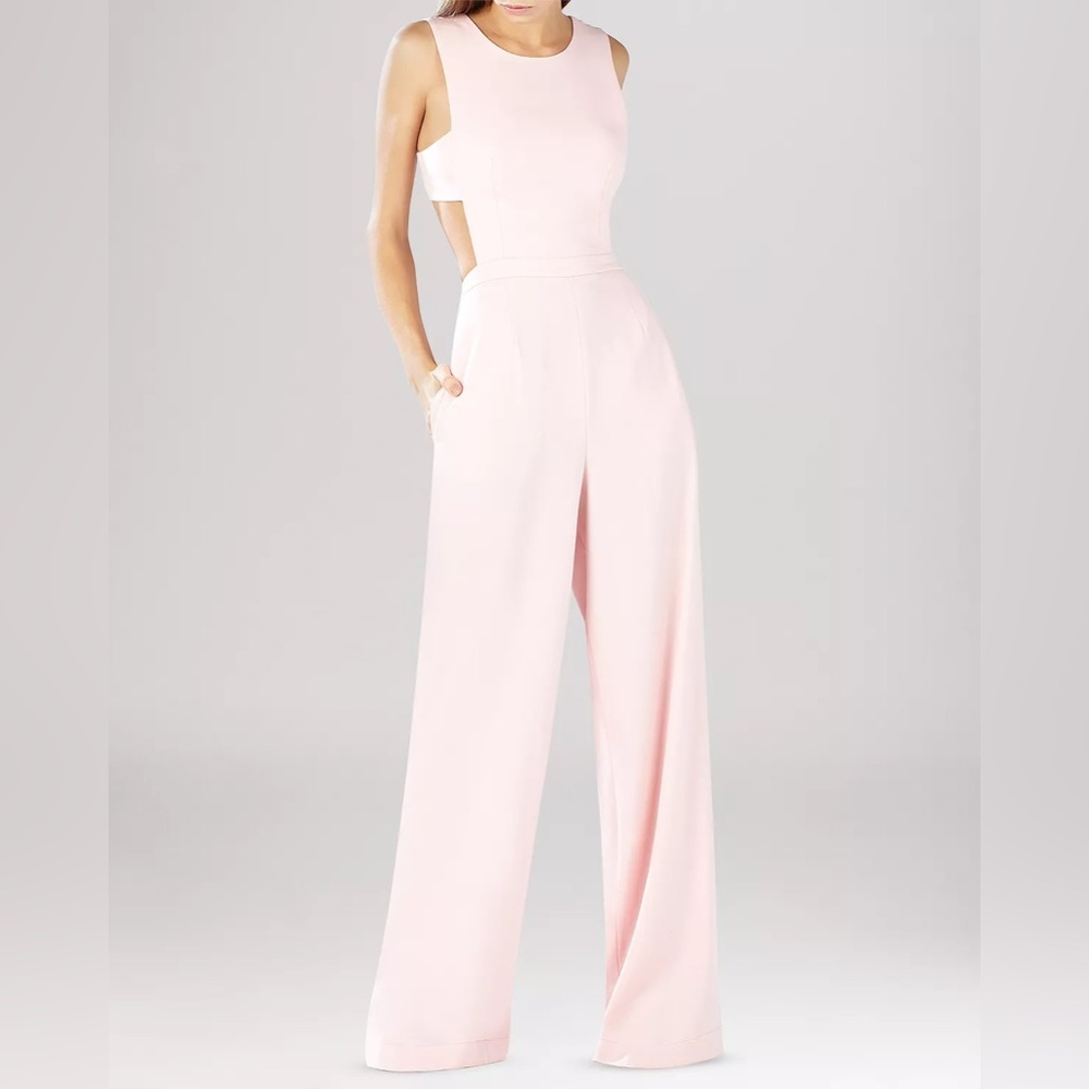 BCBGMaxAzria Rossana Cutout Back Jumpsuit